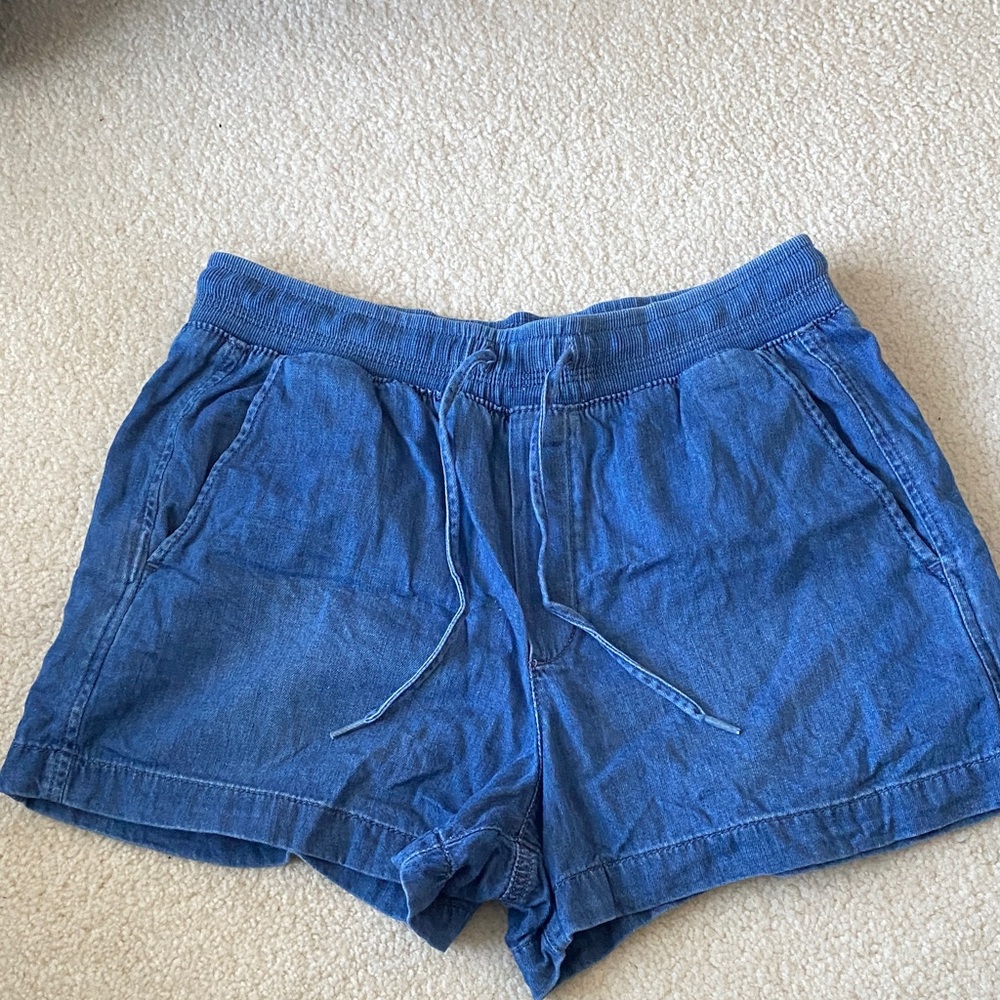 Gap Blue Drawstring Women's Shorts S
